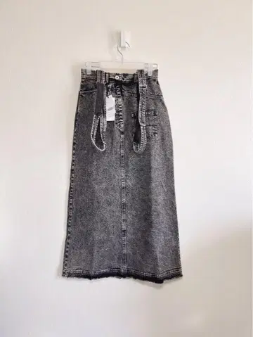 AMERI MEDI INVERT SUSPENDER DENIM SKIR