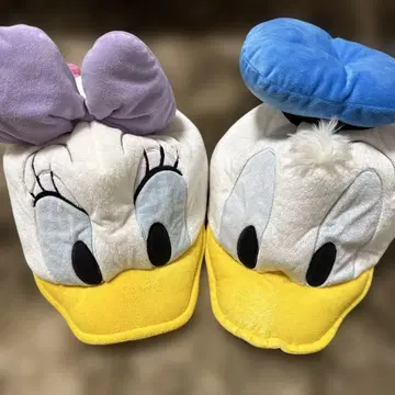 디즈니 팬캡 도날드 데이지 세트