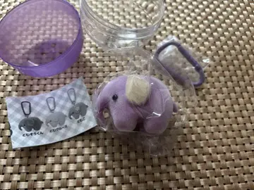 돔돔 카라비너 마스코트 이모코 시플라 한정판 가챠