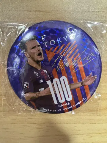 FC 도쿄 가챠 당첨 레어 기념 캔뱃지 쇼르츠