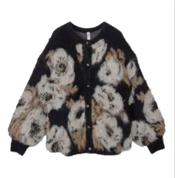 AMERI VERONICA JACQUARD KNIT CARDIGAN
