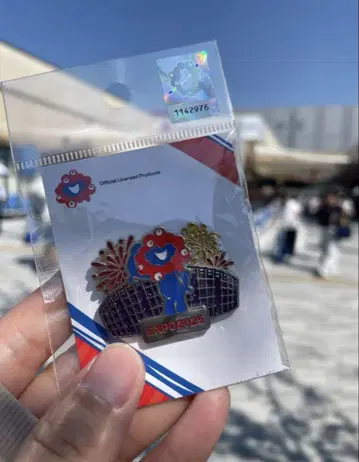만박 EXPO2025 미야쿠미야쿠 핀 배지 대지붕 반지 불꽃놀이 반짝반짝