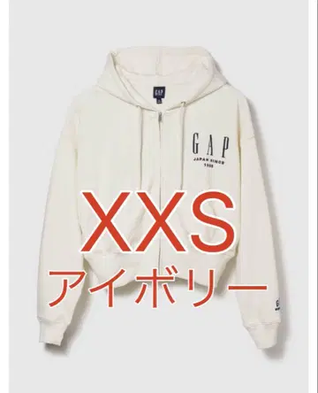 GAP 30th 기념일 프렌치 테리 후드티 아이보리 XXS2