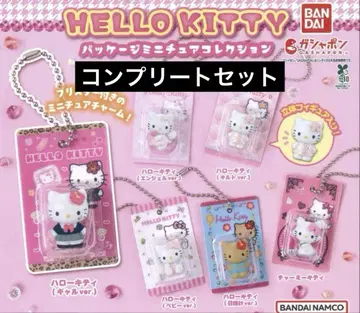 HELLO KITTY 미니어처 컬렉션 컴플리트