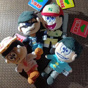 오소마츠 6쌍둥이 봉제 인형 마스코트 세트