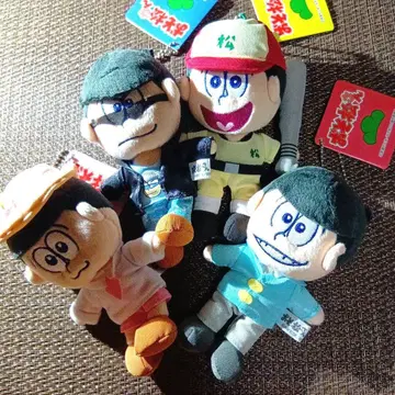 오소마츠 6쌍둥이 봉제 인형 마스코트 세트