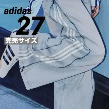[ 미사용 새상품 ] adidas 데님 지퍼 팬츠 27 아디다스 청바지