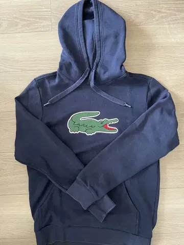 LACOSTE 네이비 후드티 US 사이즈 XS