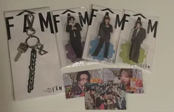 timelesz FAM 키쿠치 테라니시 아크릴 스탠드 키링 세트