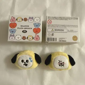 BT21 chimmy 2종 랜덤 페이스 브로치