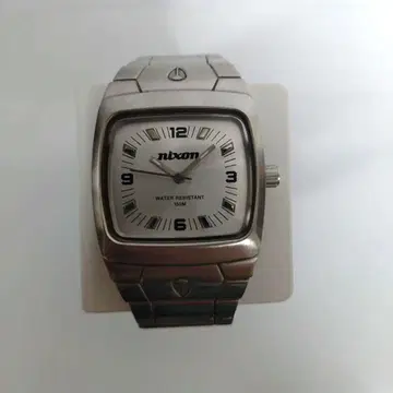 [ 배터리 방전 ] NIXON THE MANUAL 스퀘어 손목시계