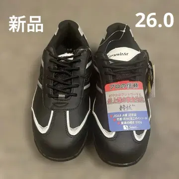 Simon 경량 KA211 안전화 26cm 블랙 x 화이트 새상품