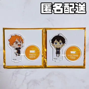 하이큐 승리의 길 카페 미니 아크릴 스탠드 히나타 쇼요 카게야마 토비오