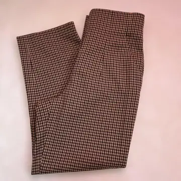 ZARA 체크 무늬 팬츠 ( M 사이즈 )