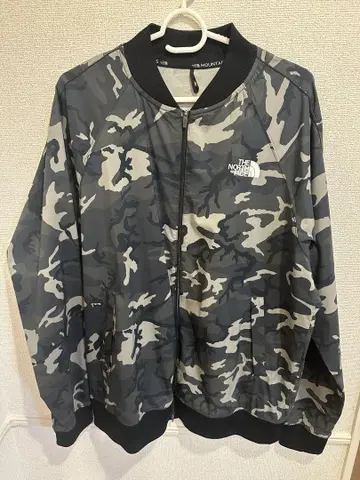 THE NORTH FACE 카모플라쥬 나일론 자켓 블루종 XL