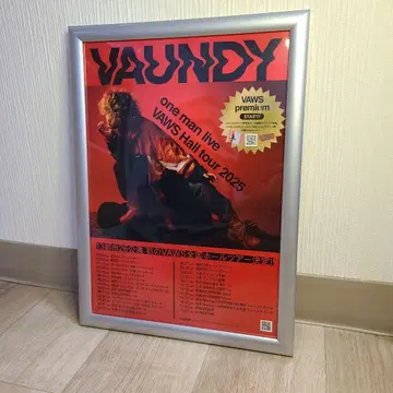 VAUNDY 2025년 홀 투어 포스터풍