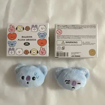BT21 KOYA 코야 2종 랜덤 페이스 브로치