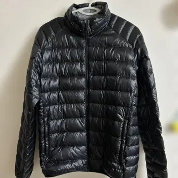 블랙 다운 자켓