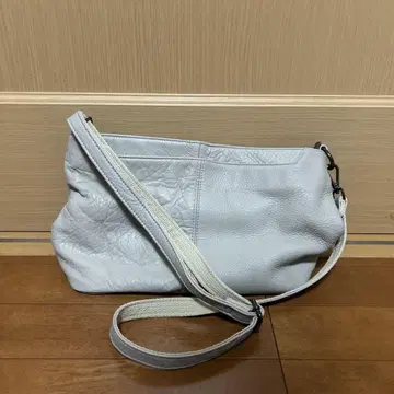 천연 가죽 숄더백