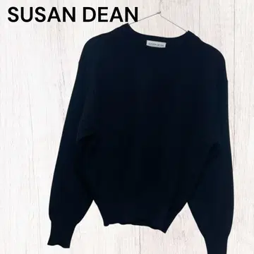 [ SUSAN DEAN ] 크루넥 스웨터(M) 니트 촉감 발군 런던 발
