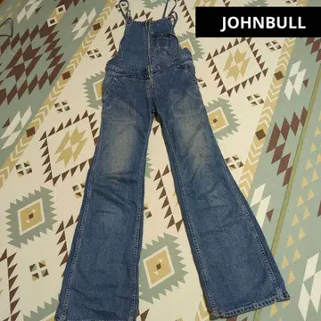 JOHNBULL 살로펫 데님 젬블 프렌치 살로펫 플레어 데님