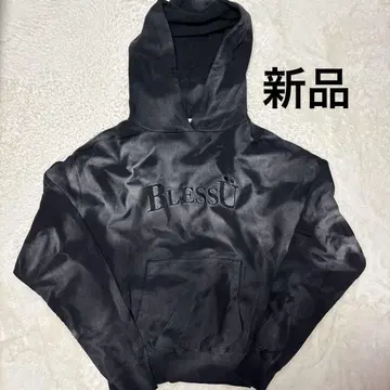BlessU 블랙 후드티