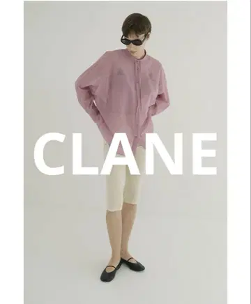 미사용 새상품 CLANE VELOUR CAPRI PANTS