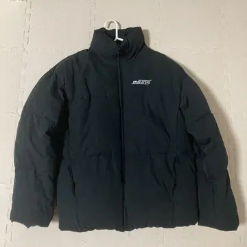 MIHNS CLOSET 블랙 다운 자켓