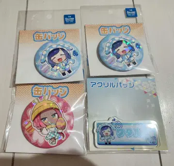 마이마이마이고엔 홀로그램 캔뱃지 이름표 플레이트 배지