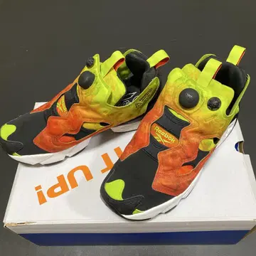 Reebok Instapump Fury 오렌지/그린