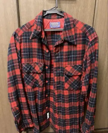 Pendleton 펜들턴 플란넬 셔츠 남성용 M 사이즈 USA 제조