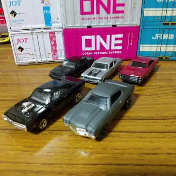 HOT WHEELS 와일드 스피드 미국차 5대 세트