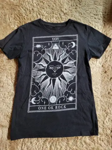 ONE OK ROCK 티셔츠 M 사이즈 블랙