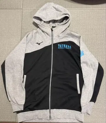 Mizuno TSUKUBA BASKETBALL 후드 부착 저리