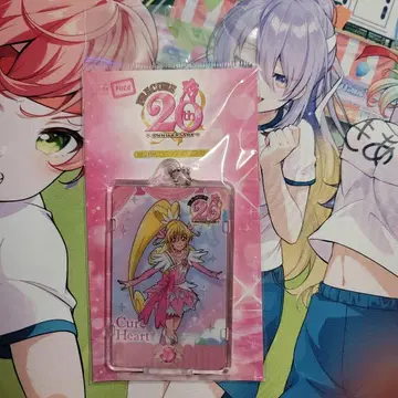 프리큐어 시리즈 20주년 PIICA 패스 케이스 큐어 하트