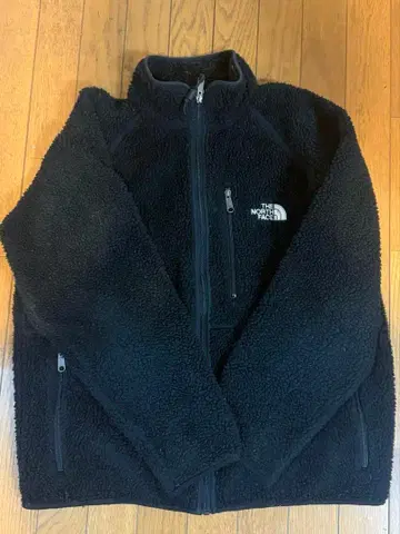 THE NORTH FACE 블랙 보아 자켓 구제 의류 00s