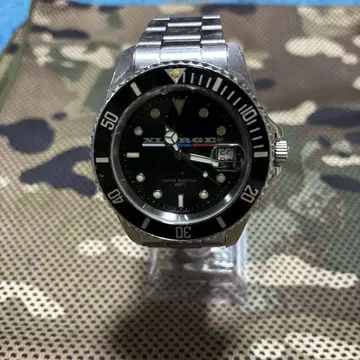 레어, 빈티지 XLARGE 워치 손목시계 쿼츠 660FT 데이트