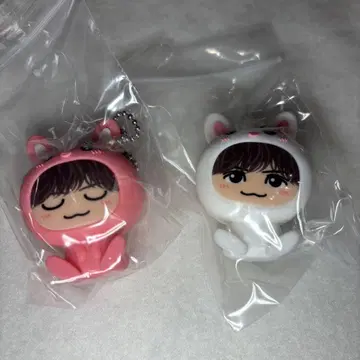 인형옷 키링 토끼 레어