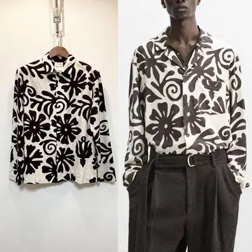 [미착용 새상품] 나나슈카 x ZARA 실크 셔츠 Nanushka