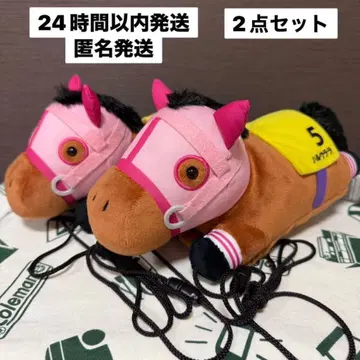 서러브레드 컬렉션 봉제 인형 스마트폰 숄더 3 하루우라라 2세트