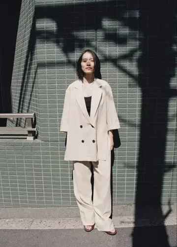 ZARA 완판템 린넨 블렌드 블레이저 자켓 XS