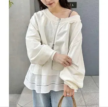 Kastane 오프숄더 맨투맨 가디건 L