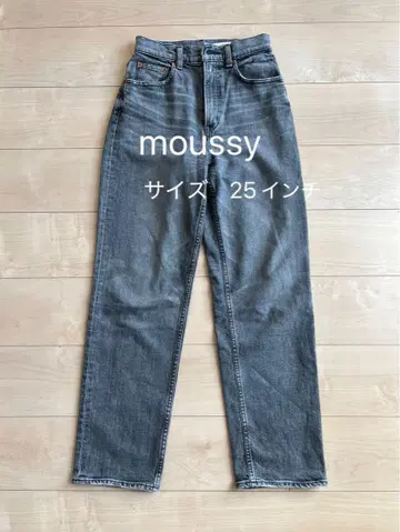 moussy 스트레이트 데님 25인치