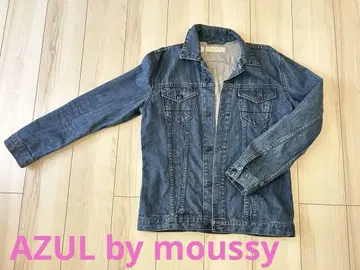 AZUL by Moussy 데님 자켓 마우지