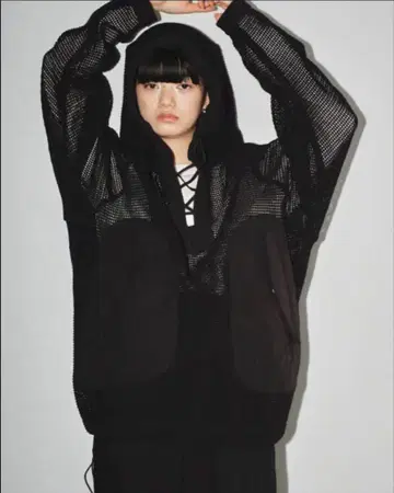 todayful Mesh Anorak Parka