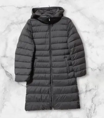 UNIQLO 울트라 라이트 다운 롱 코트 M 블랙