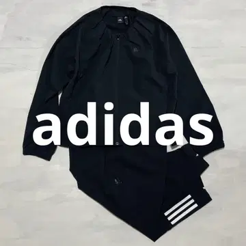 새상품급 adidas 시어서커 노카라 자켓 여성용 상하의 세트