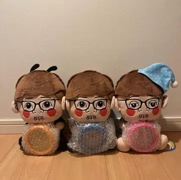 HIKAKIN 히카키 GIGO 봉제 인형 알람 시계 3점