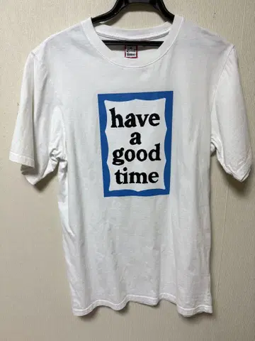 have a good time T셔츠 S 화이트