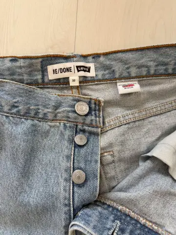 RE/DONE 라이트 블루 데님 32